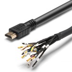 Cordon dénudé HDMI 1,4 / 20 Embouts sertis numérotés