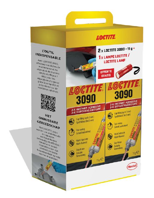 Loctite 3090 colle instantanée - Adhésif bi-composant